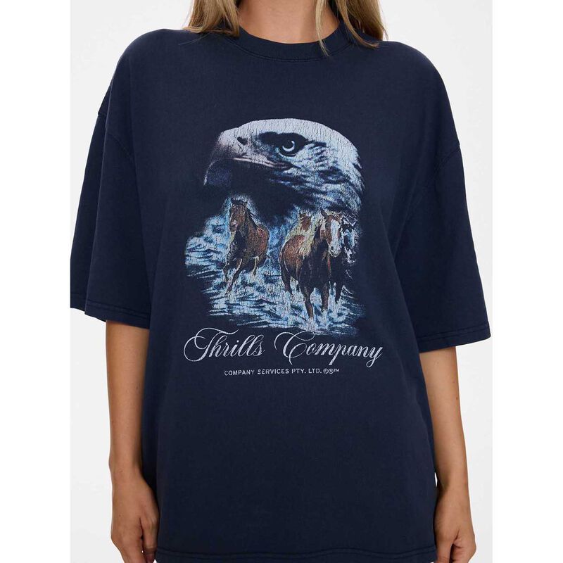 Thrills Superior Power Oversized Tee image number 2